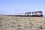 American Orient Express train outbound to Grand Canyon on Grand Canyon Rly